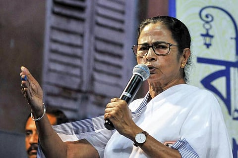 Mamata writes to EC against transfer of senior police officers