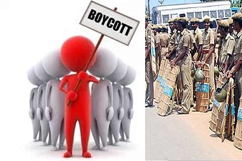 Cops book ‘poll boycott’ group in Ambur