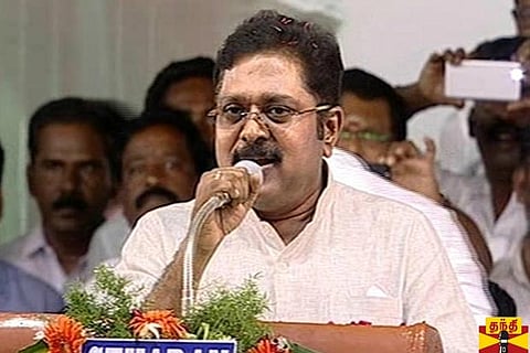 AMMK leader TTV Dhinakaran