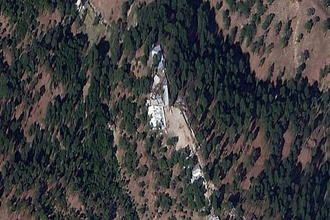 Satellite image shows, Khyber Pakhtunkhwa province, Pakistan