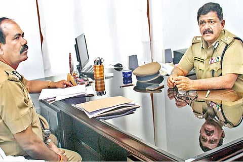 The new DGP (Elections) Ashutosh Shukla holding a review meeting with officials in Chennai on Thursday