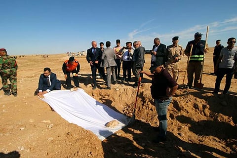 Iraq unearths mass grave of Kurds killed by Saddam Hussein