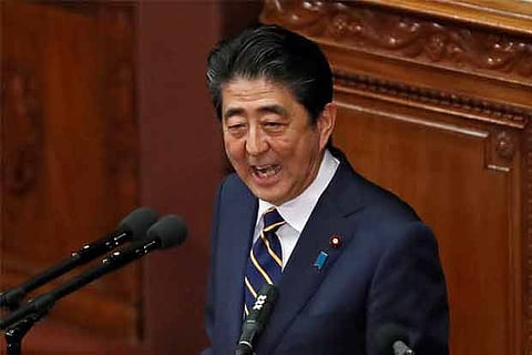 Japan's Abe calls for efforts to minimize Brexit impact on firms, global economy