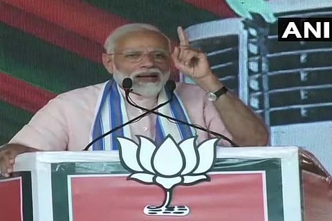 'One vote' made surgical strike, air strike possible: Modi