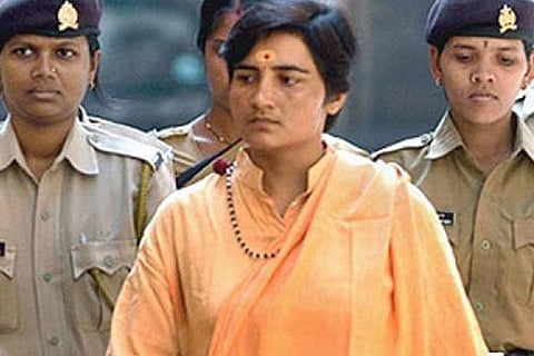 Poll in Bhopal a fight against Congress' 'conspiracy' to defame Hindu religion: BJP