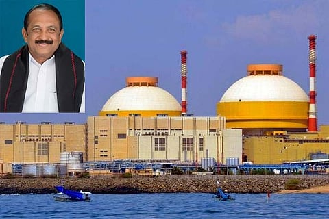 Vaiko wants Centre to drop Kudankulam plant expansion