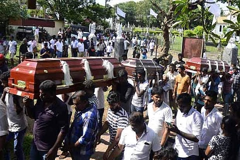 Lanka bombings: Mortal remains of 5 Karnataka victims brought home