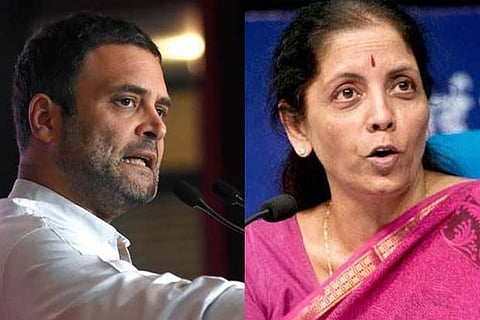 Sitharaman slams Rahul, says he doesn't respect institutions