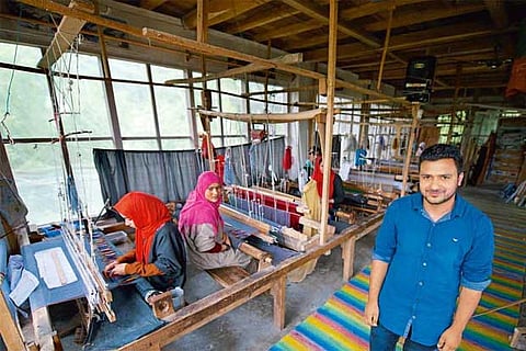 Set of rare hand-woven Kashmiri shawls to be auctioned in UK