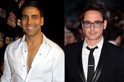 Star Gazing: When Padman Akshay had a ‘tie-faceoff’ with Iron Man