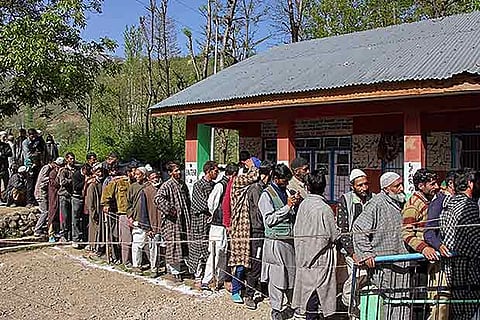 Polling ends peacefully in Jammu-Kashmir's Anantnag with just 10 per cent turnout