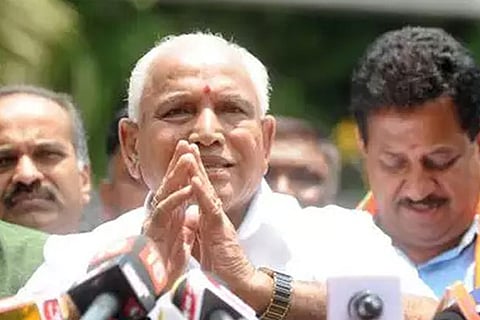 Yediyurappa does special puja in Hyderabad