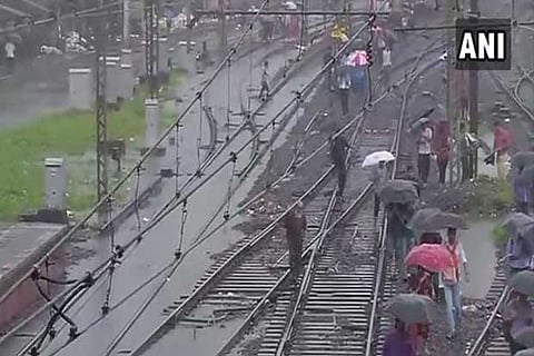 Mumbai rains: Suburban train services resume partially