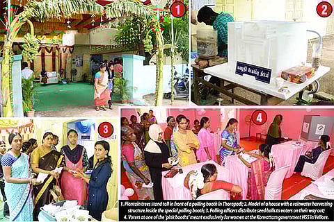 Decorations, air coolers fail to increase turnout at Vellore special polling booths