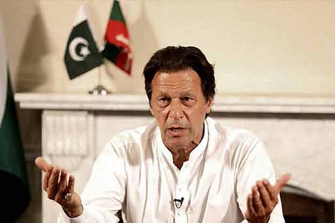 Pakistan's Prime Minister Imran Khan