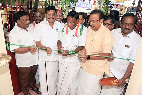 Balaji Srivastava takes charge as new DGP of Puducherry