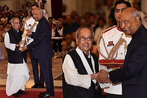 Pranab Mukherjee awarded Bharat Ratna, India's highest civilian honour