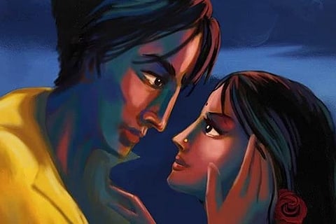 A still from 'Bombay Rose'