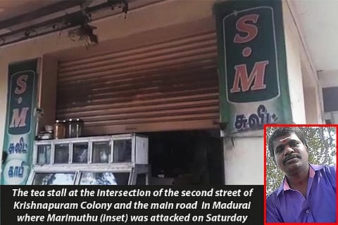 Tea stall owner murdered by ganja gang at shop in Madurai