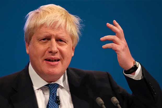 UK Prime Minister Boris Johnson