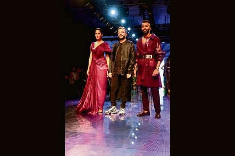 Hardik Pandya turns showstopper at Lakme Fashion Week
