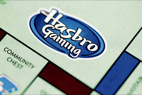A Monopoly board game by Hasbro Gaming is seen in this illustration photo
