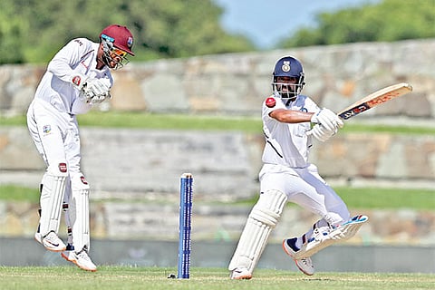 Ajinkya Rahane produced a crucial knock of 81