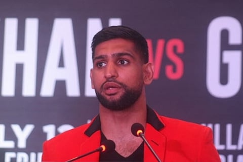 Pakistani-British boxer Amir Khan. File photo: IANS