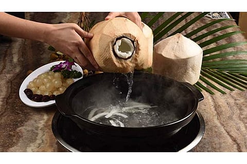 Hot coconut water kills cancer cells?