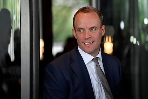 UK Foreign Secretary Dominic Raab. File photo: Reuters