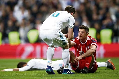 Too late to play for Real Madrid, says Lewandowski