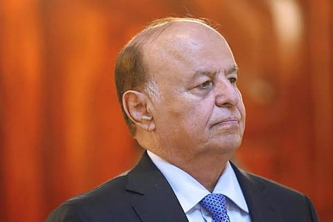 Yemen's President Abd-Rabbu Mansour Hadi