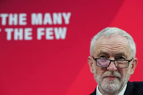 UK's Labour leader says leaked report exposes PM Johnson's Brexit 'fraud'