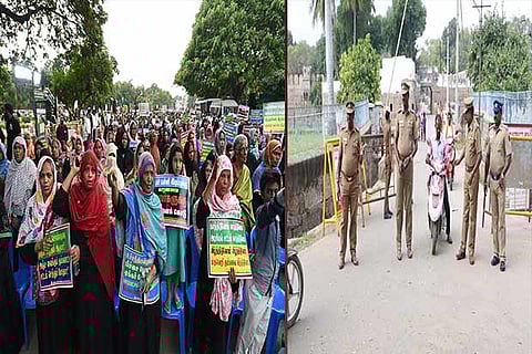 Muslim outfits protesting in Chennai; police tighten security at Vellore fort and frisk vehicles on Friday