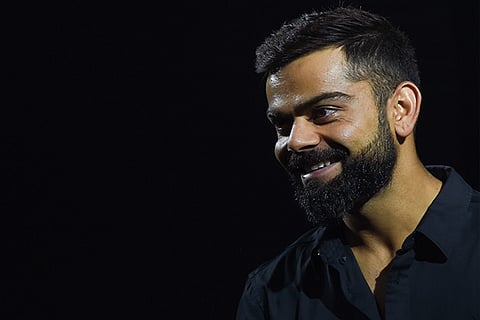 Kohli screamer lights up gloomy day for Indian fielders