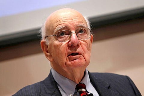 Paul Volcker (Photo courtesy: Reuters)