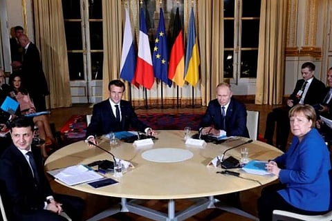 Putin, Zelensky meet in Paris push to end Ukraine war
