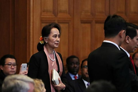 Myanmar's Suu Kyi told to 'stop the genocide' in UN court showdown