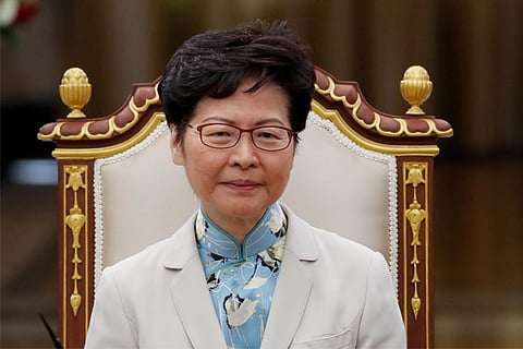 Carrie Lam (Photo courtesy: Reuters)