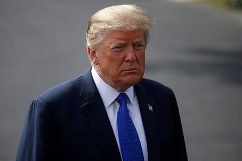 US President Donald Trump 