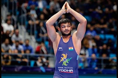 Deepak Punia named UWW's Jr freestyle wrestler of the year