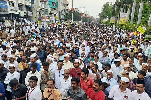 Colleges in delta districts join nation-wide protest