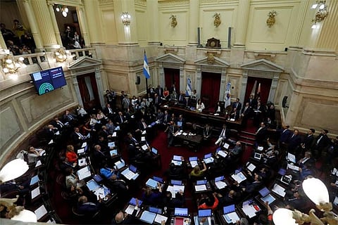 Argentine Senate gives final OK to progressive economic overhaul plan