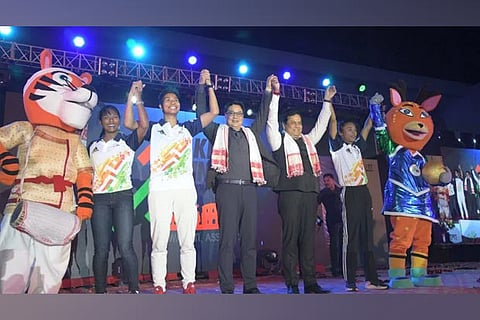 Khelo India Youth Games mascot taken around Guwahati