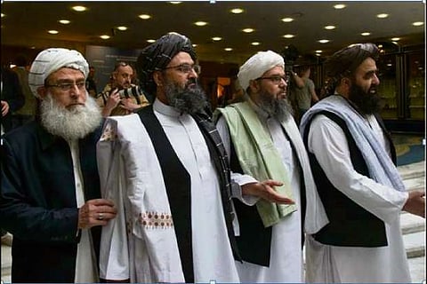 Taliban members meet top leader in Quetta over US deal