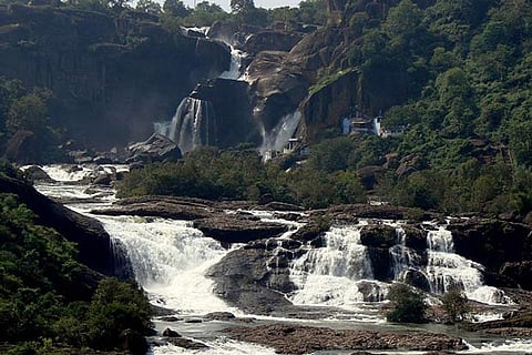 Take a deep dive into mythology at magnificent Agasthiyar Falls