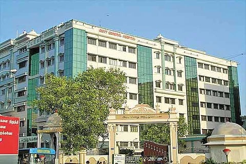 Teen falls from 3rd floor, admitted to hospital