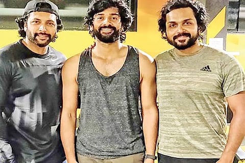 Ashwin, Karthi and Ravi sweat it out in Krabi
