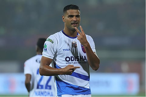 Santana netted a double for Odisha