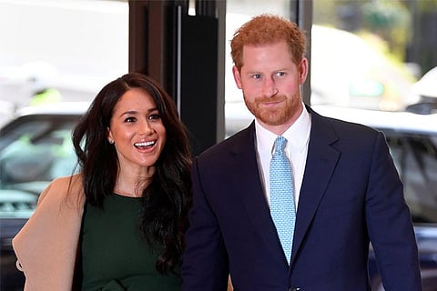 Britain's Harry and Meghan file for Sussex Royal trade mark